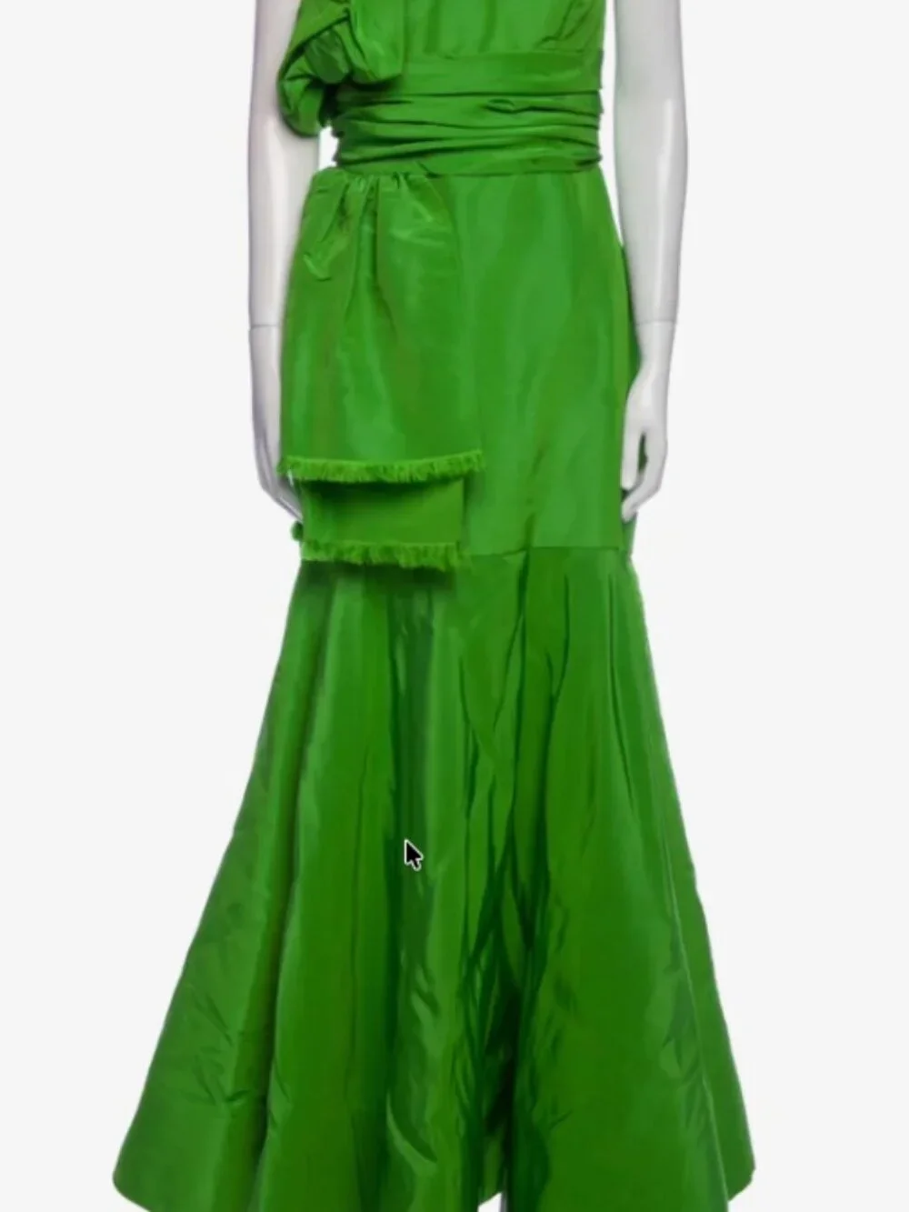 Oscar de la Renta - Green Formal Gown (Size 8 / Medium)